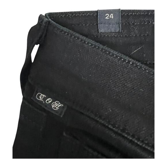 COH Citizens of Humanity Phantom CRopped Skinny Jegging Black Jeans 24 XS - Picture 4 of 8